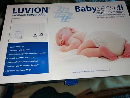 Moniteur Respiratoire Baby Sense II, Luvion, Love your baby, Kinderen en Baby's, Babyfoons, Gebruikt, Minder dan 100 meter, Ophalen