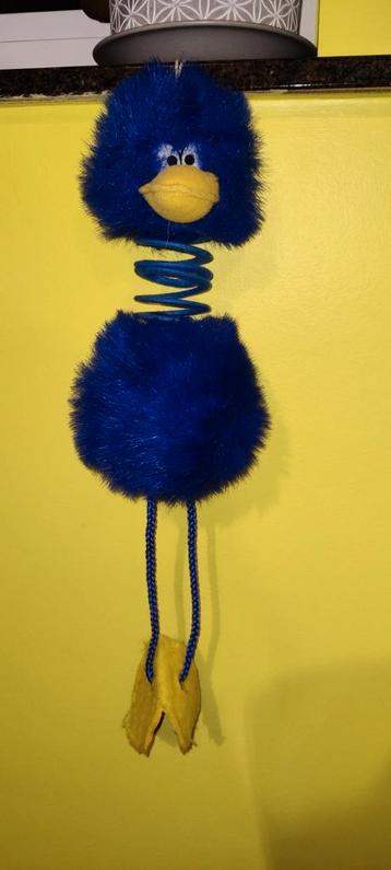 Springpop blauwe vogel  beschikbaar voor biedingen