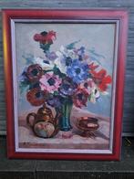 huile sur toile fleur signe paul tondreau, Enlèvement ou Envoi