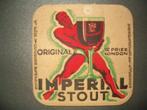 Bierviltje Imperial Brussel 2 : 94 x 94 mm, Ophalen of Verzenden, Gebruikt, Viltje(s)