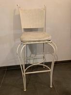 IJzeren stoel, 1 kruk, Ophalen, Gebruikt, Metaal