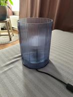 Tafellamp, Huis en Inrichting, Lampen | Tafellampen, Ophalen, Zo goed als nieuw, Glas, Minder dan 50 cm