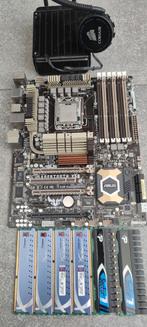 Asus sabertooth x58 +i7 960, Computers en Software, Moederborden, Ophalen of Verzenden, Zo goed als nieuw, DDR3