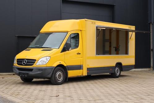 Mercedes Sprinter foodtruck/ verkoopwagen/ frituurwagen, Auto's, Bestelwagens en Lichte vracht, Bedrijf, Te koop, ABS, Achteruitrijcamera