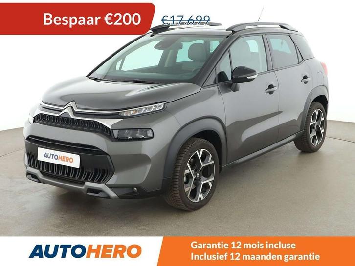 Citroën C3 Aircross 1.2 PureTech Shine (bj 2023, automaat), Auto's, Citroën, Te koop, C3 Aircross, 360° camera, ABS, Achteruitrijcamera