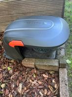 Gardena sileno city 250 met bijhorende garage, Tuin en Terras, Ophalen, Gebruikt, 20 tot 25 cm, Gardena