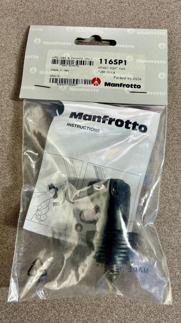 Manfrotto 116SP1 - Pointe Rétractable - Neuf beschikbaar voor biedingen