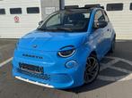 Abarth 500e Cabrio Turismo, Auto's, Automaat, 114 kW, Cabriolet, Blauw