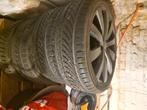 4 velgen waarvan 1 defect met banden, Auto-onderdelen, Ophalen, 17 inch, Winterbanden, Band(en)