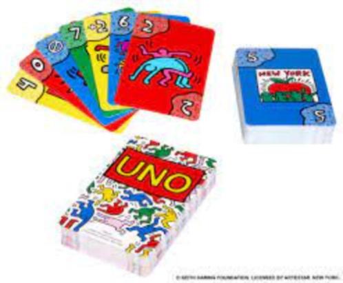 Keith Haring Edition UNO Nouveau !, Hobby & Loisirs créatifs, Jeux de société | Jeux de cartes, Neuf, 1 ou 2 joueurs, Trois ou quatre joueurs