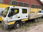 Mitsubishi Canter FB83S/DC dubbele cabine, Zwart, Wit, 96 kW, 6 zetels