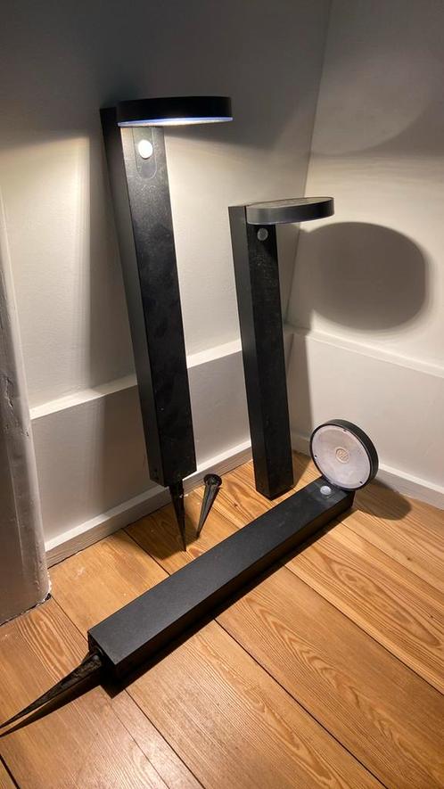 3x NORDLUX Rica solar garden lamps, Huis en Inrichting, Lampen | Overige, Gebruikt, Ophalen