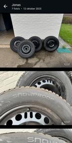 Winterbanden op velg, Auto-onderdelen, Banden en Velgen, Ophalen, Gebruikt, 16 inch, Banden en Velgen