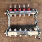 5- Groeps- Vloerverwarmingsverdeler Prem. RVS, Moins de 60 cm, Enlèvement ou Envoi, Comme neuf, Autres types