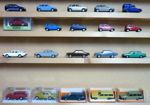 Miniatuurauto's FIAT - SAAB - NSU - VOLVO  1/87  HO, Hobby en Vrije tijd, Modeltreinen | H0, Zo goed als nieuw, Overige typen