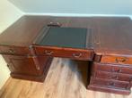 Klassiek Engels Chesterfield Bureau Partnerdesk, Antiek en Kunst, Ophalen