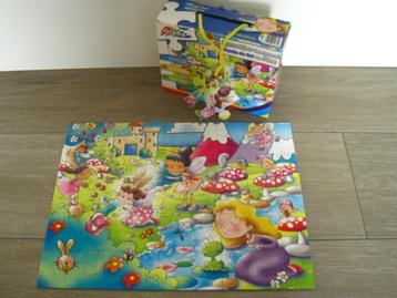 Vloerpuzzel Sprookjes en Feeën - 45 stukken beschikbaar voor biedingen