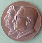 medaille Gent  Theo Mariaqeu Goethals 1966 Jan  Anthunus, Postzegels en Munten, Penningen en Medailles, Verzenden, Brons