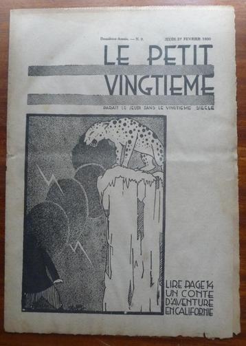 TINTIN – PETIT VINGTIEME – n 9 du 27 FEVRIER 1930 – SOVIETS