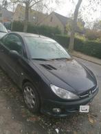 Peugeot 206 CC 2003 – cabrio, projectwagen of onderdelen, Auto's, Stof, Zwart, Zwart, Particulier