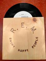 r.e.m  shiny happy people - vinyl single, Ophalen of Verzenden, Zo goed als nieuw, Single