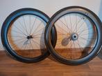Full carbon wielen  50mm voor velgremmen, Fietsen en Brommers, Ophalen, Zo goed als nieuw
