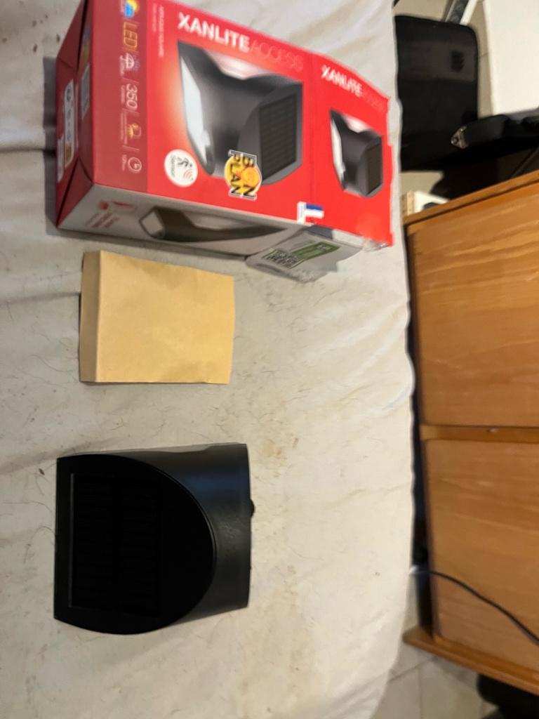 Applique solaire murale XANLITE détecteur mouvement – Neuf, Huis en Inrichting, Lampen | Wandlampen, Nieuw, Ophalen