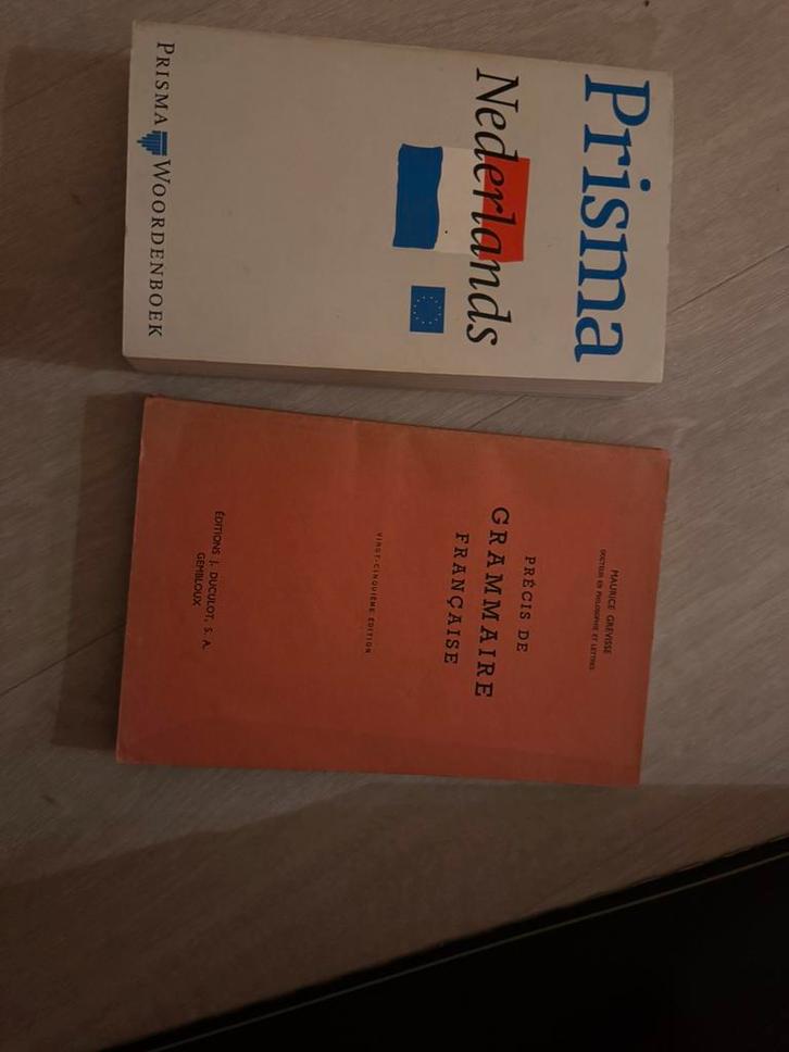 Prisma Woordenboek Nederlands + Grammaire Française Grevisse, Livres, Dictionnaires, Utilisé, Néerlandais, Enlèvement