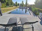 2 zwarte ligzetels - nieuw, Tuin en Terras, Ligbedden, Ophalen, Nieuw, Aluminium, Verstelbaar