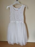 witte jurk / kleedje met tule 10 jaar, Meisje, Gebruikt, Ophalen of Verzenden, Jurk of Rok