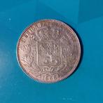 België 5 frank zilver Leopold II 1868 - positie B- rare, Zilver, Ophalen of Verzenden, Losse munt, Zilver