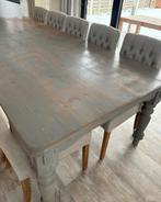 Landelijke tafel, Huis en Inrichting, Complete eetkamers, Ophalen, Zo goed als nieuw