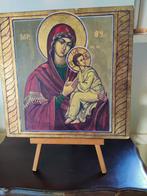een madonna met de volwassen Christus, Ophalen