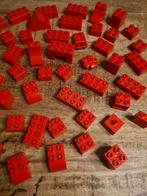 50 rode lego duplo blokken, Ophalen of Verzenden, Zo goed als nieuw, Duplo