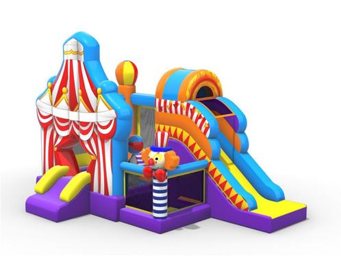 Spingkasteel Circus te koop Nieuw, Hobby en Vrije tijd, Feestartikelen | Verhuur, Nieuw, Ophalen