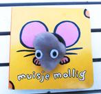 Muisje mollig knuffelboekje vingerpopboekje peuters, Ophalen of Verzenden, Zo goed als nieuw