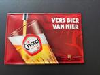 Cristal Alken - reclamebord, Ophalen, Zo goed als nieuw, Reclamebord, Plaat of Schild, Overige merken