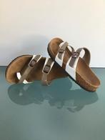 Gratis Verzenden | Birkenstock Mayari khaki slippers 37, Slippers, Verzenden, Beige, Zo goed als nieuw