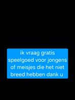 Gratis, Kinderen en Baby's, Ophalen of Verzenden