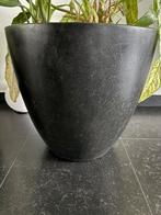 2x Bloempot 50 doormeter 45h steen, Tuin en Terras, Bloempotten, Ophalen, Steen