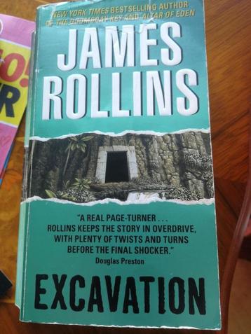 James ROLLINS - 4 books - thriller - engels beschikbaar voor biedingen