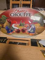 Prachtig metalen bord van Chouffe Cherry, Verzamelen, Ophalen of Verzenden