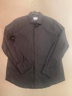 Chemise stretch noire Massimo Dutti Taille XL, Enlèvement ou Envoi, Comme neuf, Noir, Tour de cou 43/44 (XL)