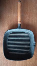 Poële en fonte - à donner, Huis en Inrichting, Keuken | Potten en Pannen, Ophalen, Gebruikt, Gietijzer, Koekenpan of Braadpan