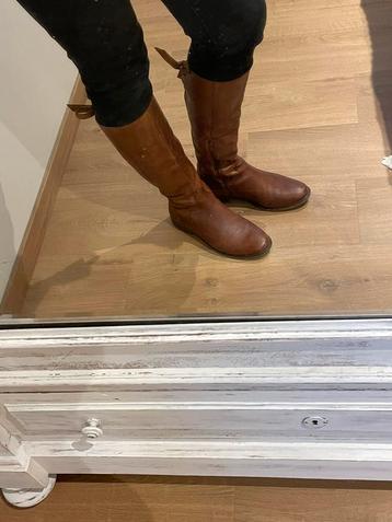 Bottes en cuir marron Rieker, taille 38