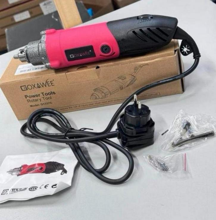 GOXAWEE Rechte Slijper 240W Polijstgereedschap polijstboor, Doe-het-zelf en Bouw, Gereedschap | Slijpmachines, Nieuw, Rechte handslijpmachine