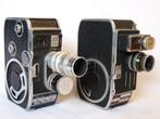 2x Bolex Paillard 8mm filmcamera, B8 en C8SL, veermotor, Ophalen of Verzenden, 1940 tot 1960, Filmcamera