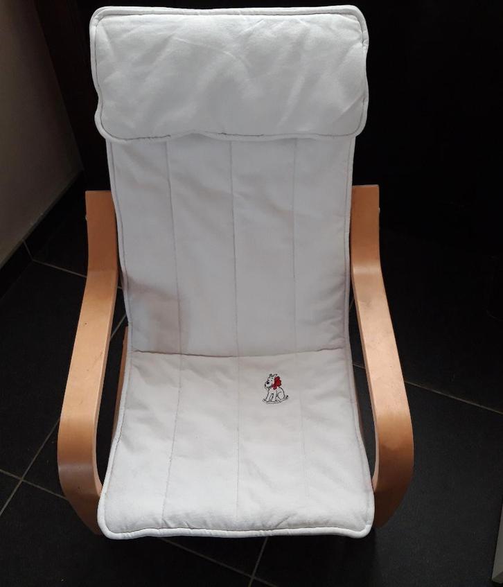 Fauteuil pour enfant POÄNG - Ikea, Maison & Meubles, Fauteuils, Comme neuf, Bois, Enlèvement