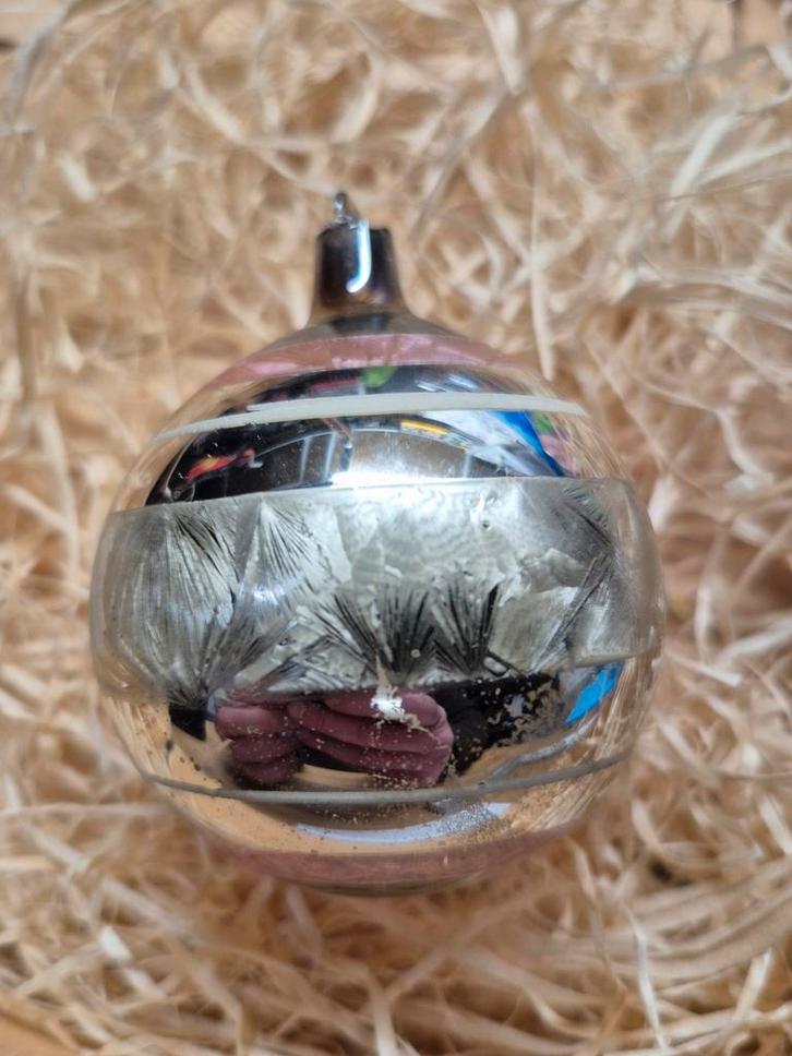 Zeer mooie antieke ajeko kerstbal ️, Diversen, Kerst, Ophalen of Verzenden