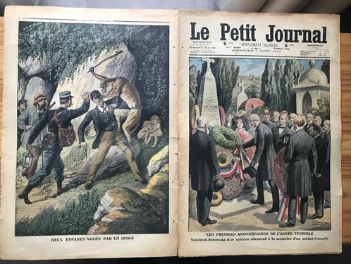 Journaux Le Petit Journal 1910, Collections, Revues, Journaux & Coupures, Journal, Avant 1920, Enlèvement ou Envoi